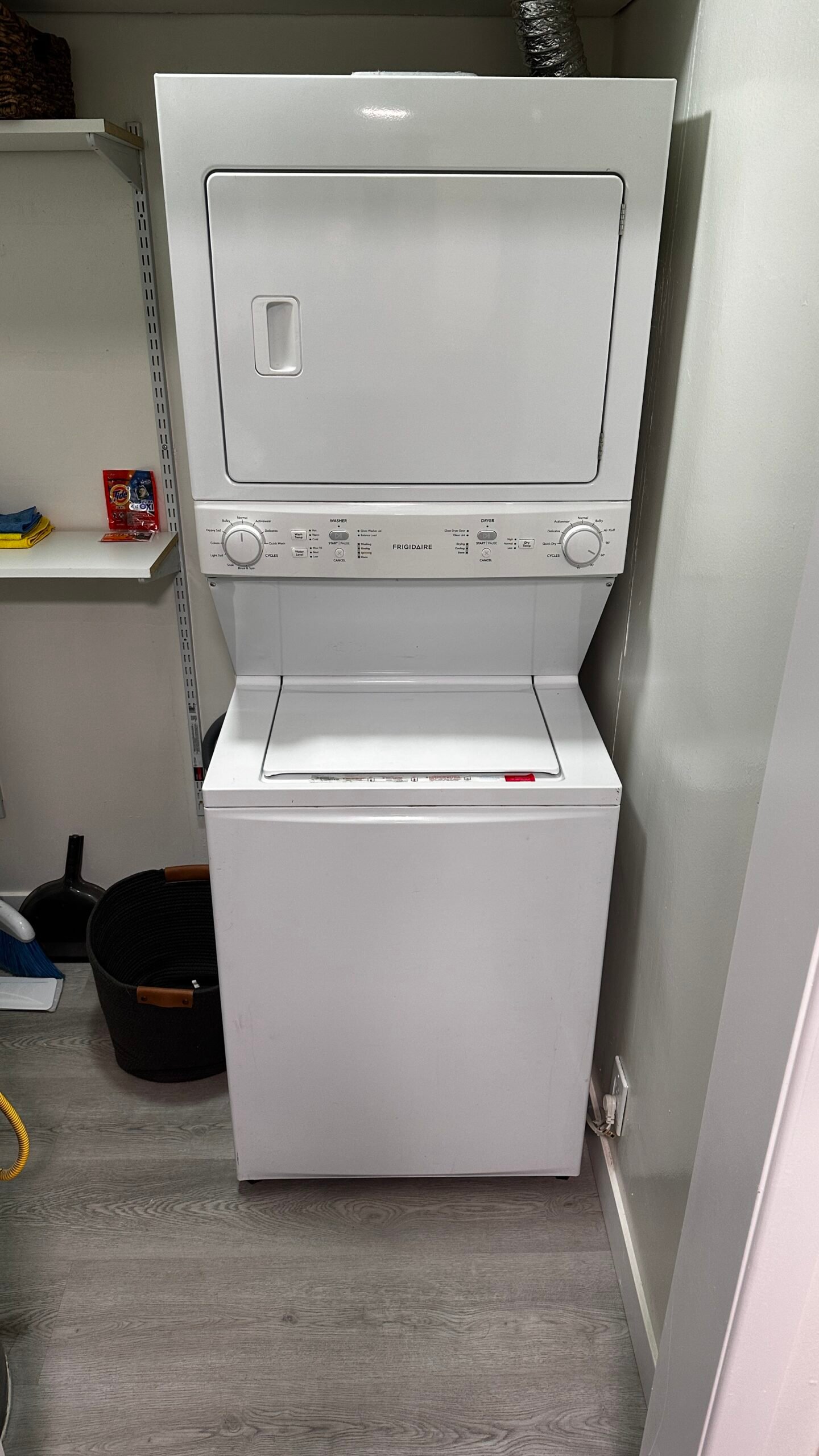 Laundry area for the furnished Los Angeles stay